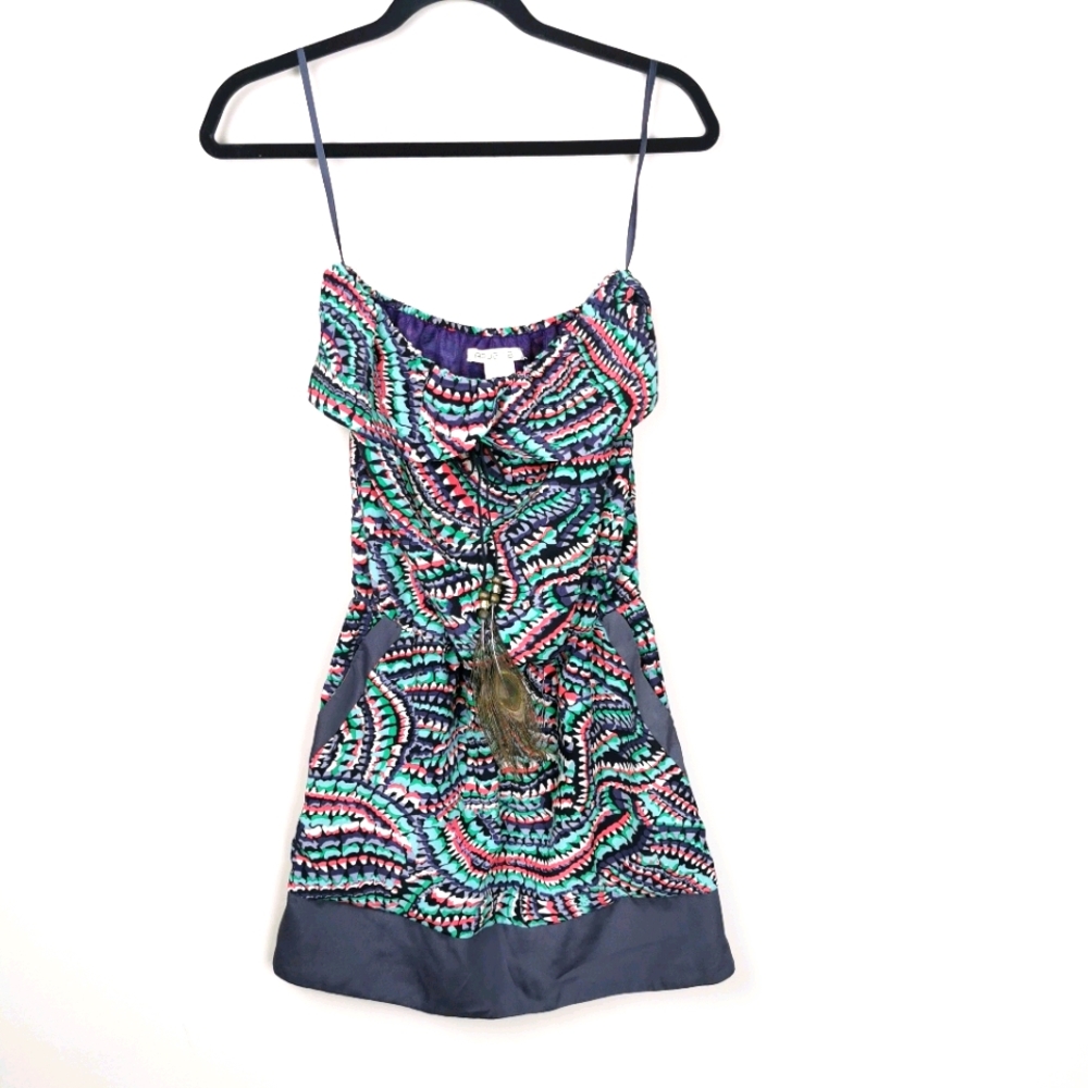 Peacock dress